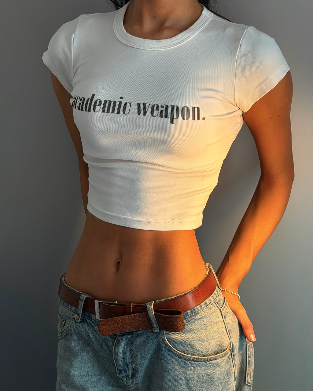 Academic Weapon Baby Tee
