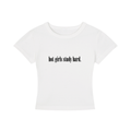 Hot Girls Study Hard Baby Tee